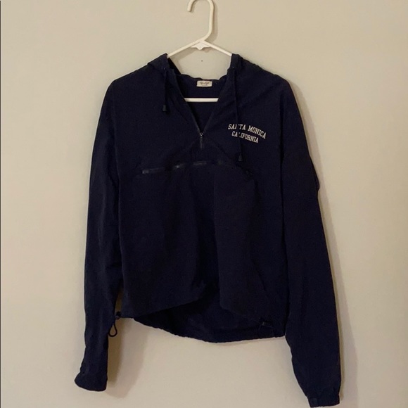Brandy Melville Tops - Brandy Melville John Galt Santa Monica Windbreaker